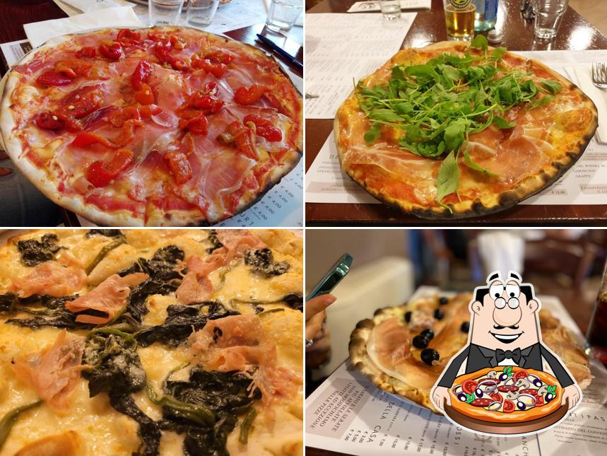 A Pizzeria Sibylla Di Pieroni &C., puoi prenderti una bella pizza