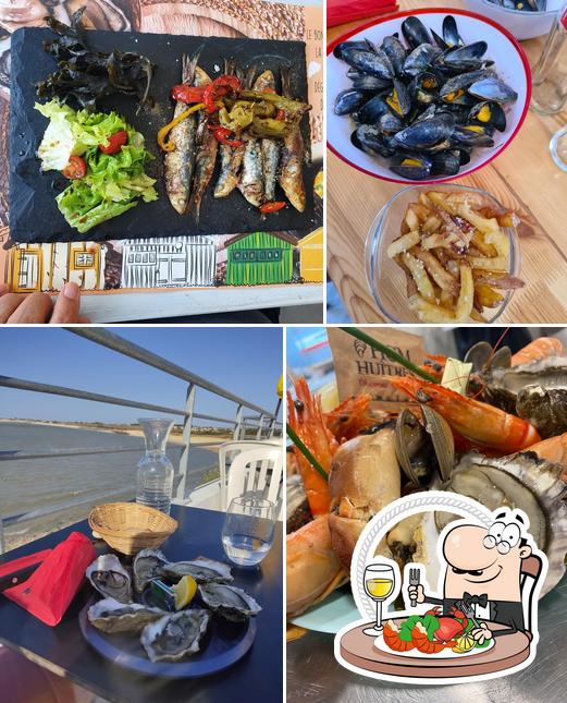 Commandez des fruits de mer à La Cabane de Pampin