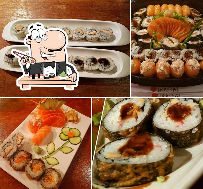 Experimente diversas opções de sushi