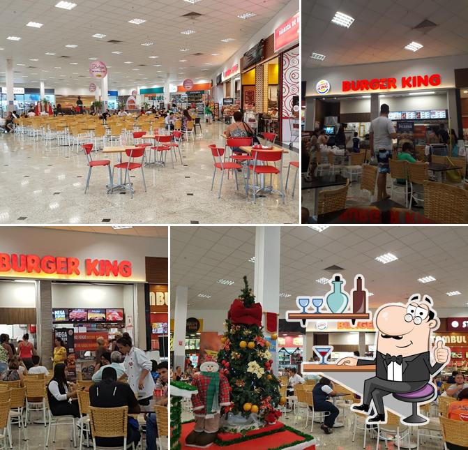 Veja imagens do interior do Burger King