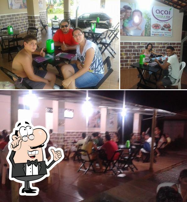 O interior do Açai Prosa & CIA Aracaju SE