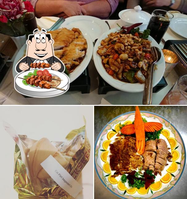 Gerichte im China-Restaurant Shanghai