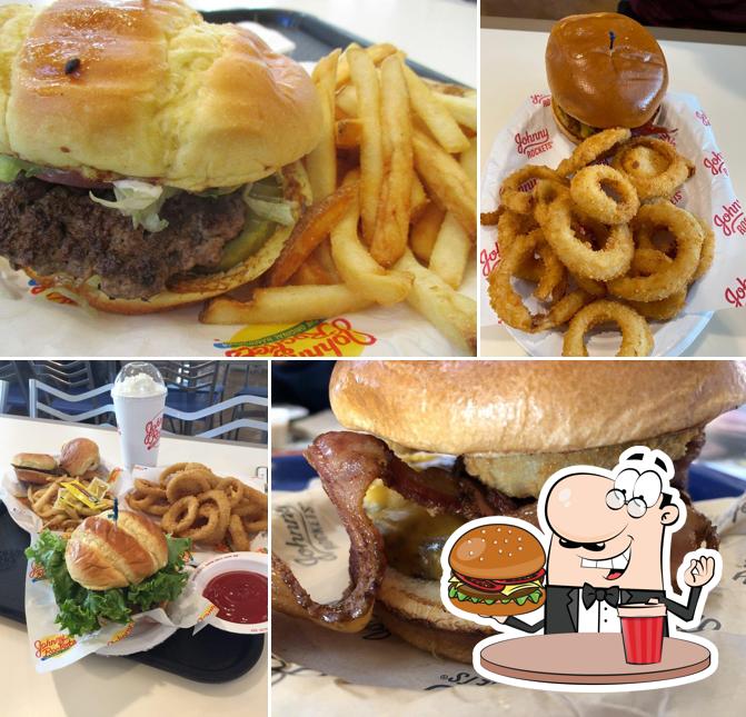 Treat yourself to a burger at Johnny Rockets