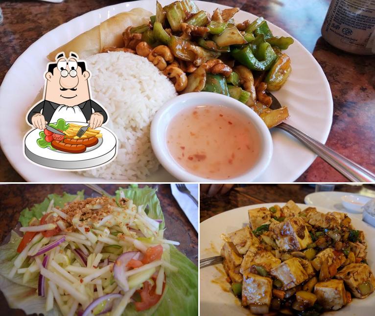 Meals at Papaya Hut Restaurant