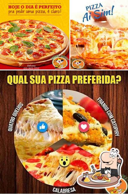 Peça pizza no Jonny quest pizzaria