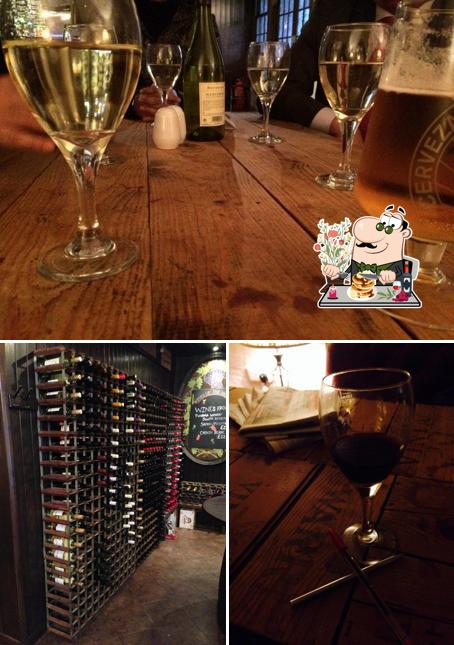 It’s nice to enjoy a glass of wine at Blackfriars Wine Bar