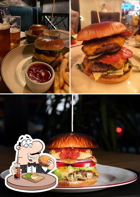 Try out a burger at Cuba Pub-restaurant