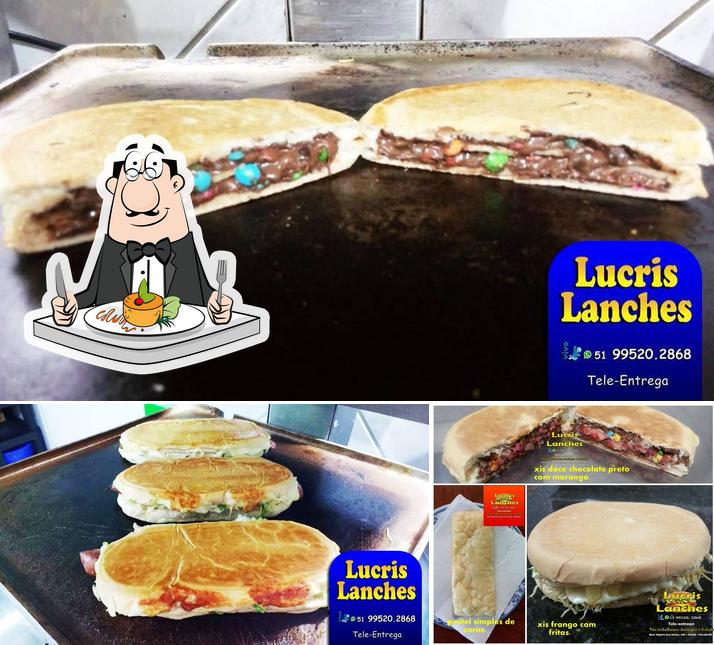 Comida em Lucris Lanches