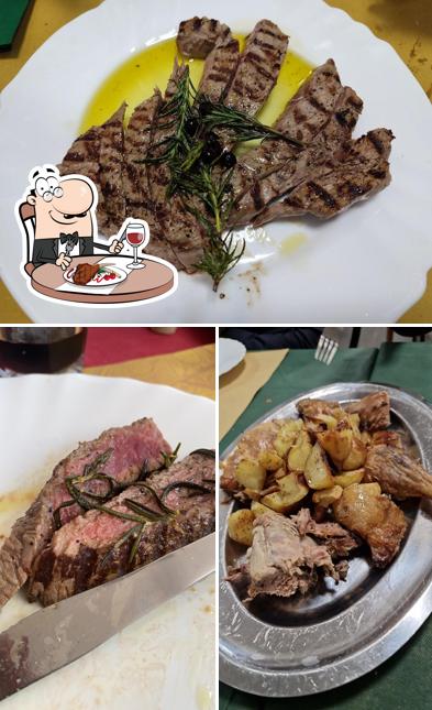 Prova i piatti di carne a L' Osteria