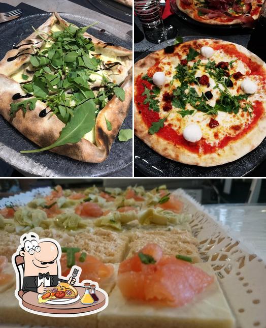 Choisissez des pizzas à La villa Saint Baudile