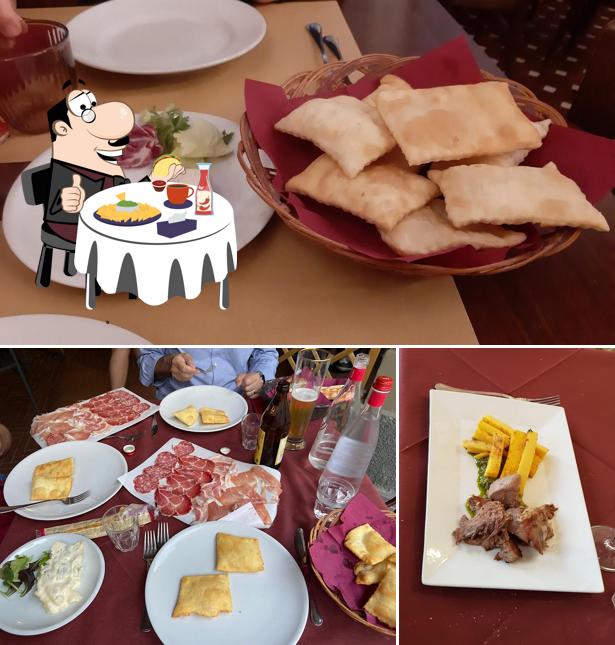 Piatto di formaggi al Osteria Pane e Salame