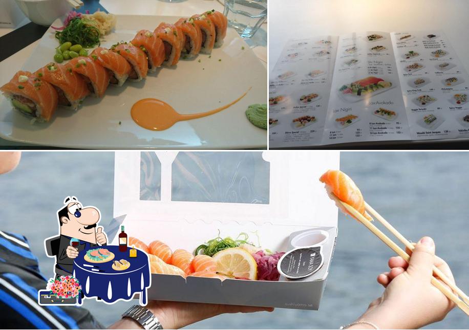 Сашими в "Sushi Yama"