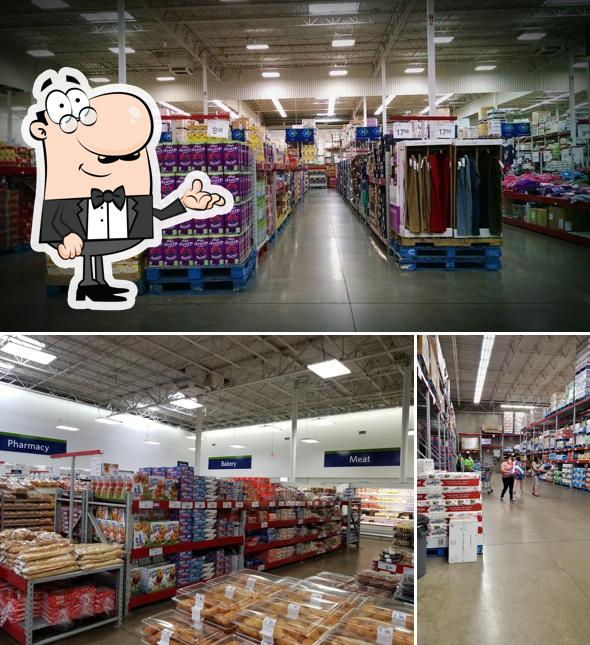 The interior of Sam's Club