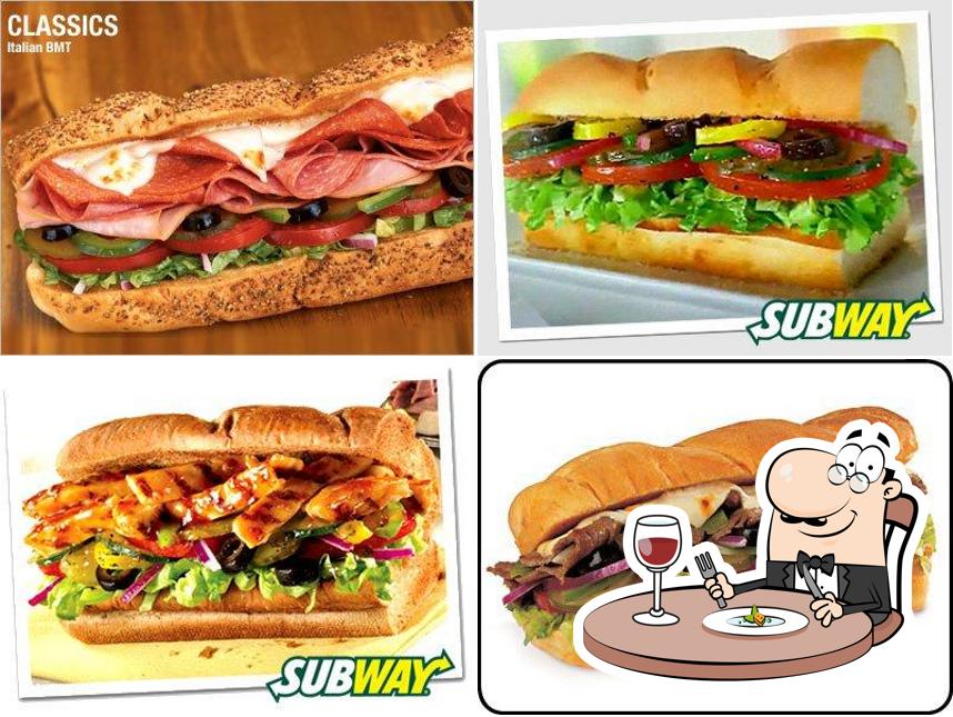 Plats à Subway