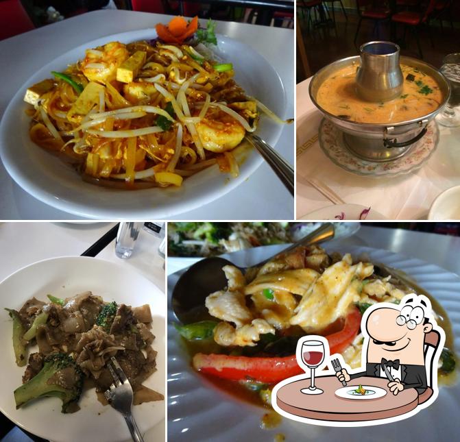 Comida en Prommares Thai Bistro