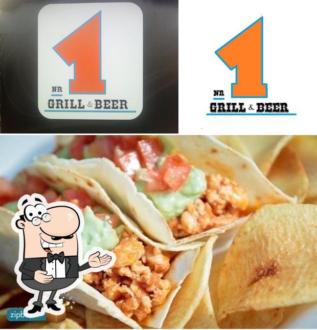 Look at the picture of Nr. 1 grill&beer