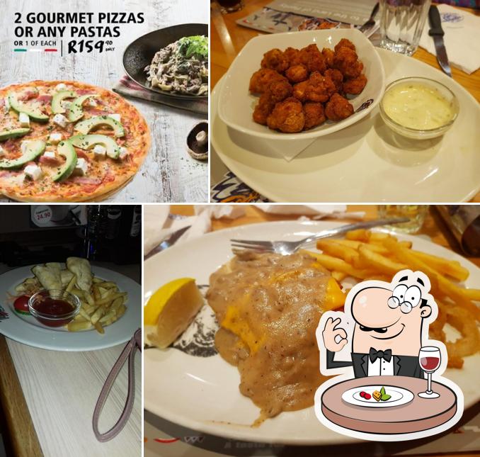 Food at Panarottis Amajuba Mall