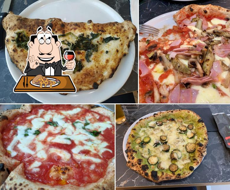 A Trattoria Pizzeria Fresco, puoi ordinare una bella pizza