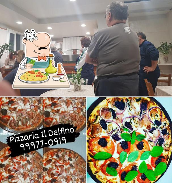 La foto di cibo e interni da Pizzeria Il Delfino