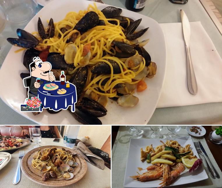 The visitors of Il Ghiottone can enjoy different seafood meals