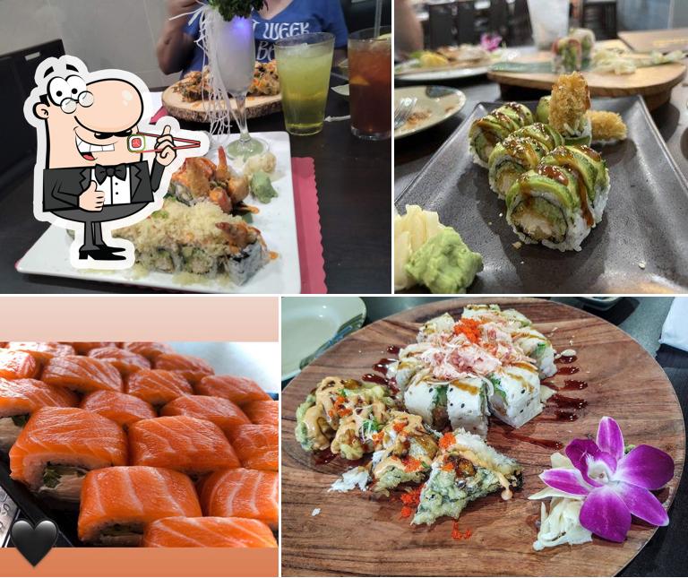 Pide uno de sus diferentes tipos de sushi