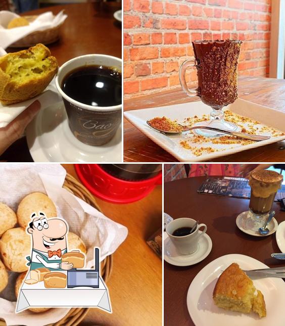 Pão-com-alho em Empório Mineiro e Cafeteria Cheirín Bão