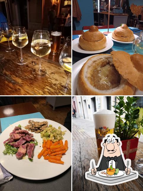 Cibo al Osteria alla Caldaia