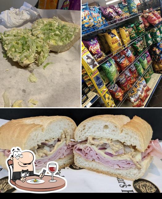 Food at Route 115 Sub Shop