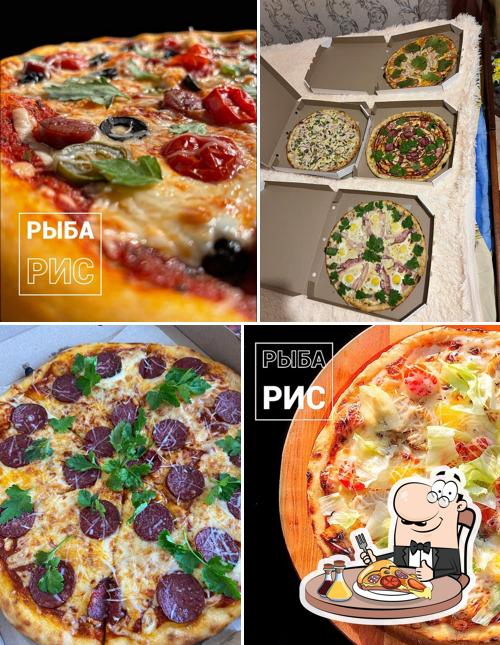 Choisissez différents genres de pizzas