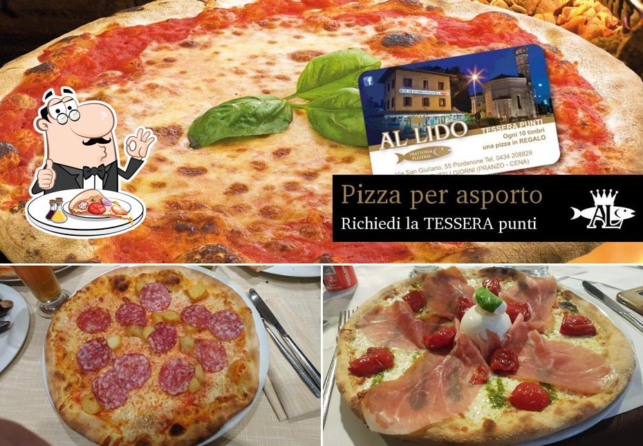 Scegli una pizza a Al Lido