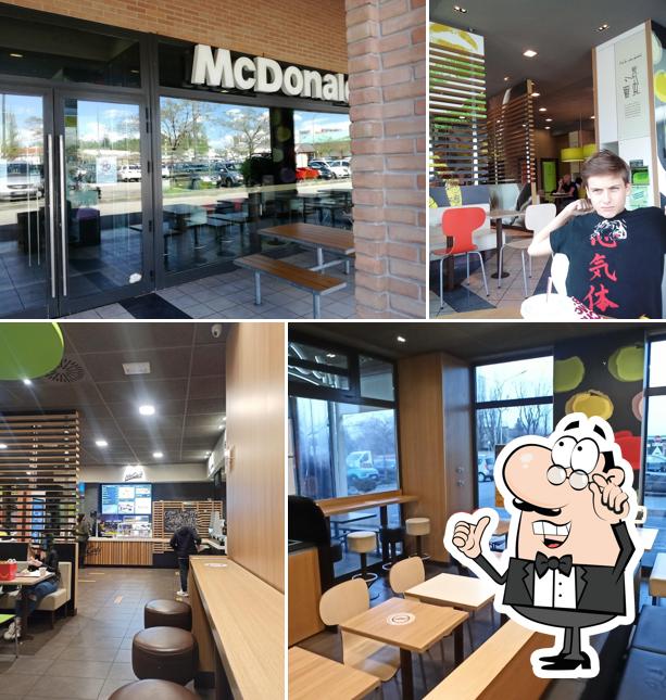 Dai un'occhiata agli interni di McDonald's Ferrara Via Modena