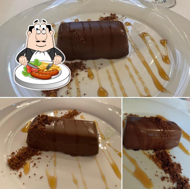 Mousse al cioccolato al Ristorante Caciucco