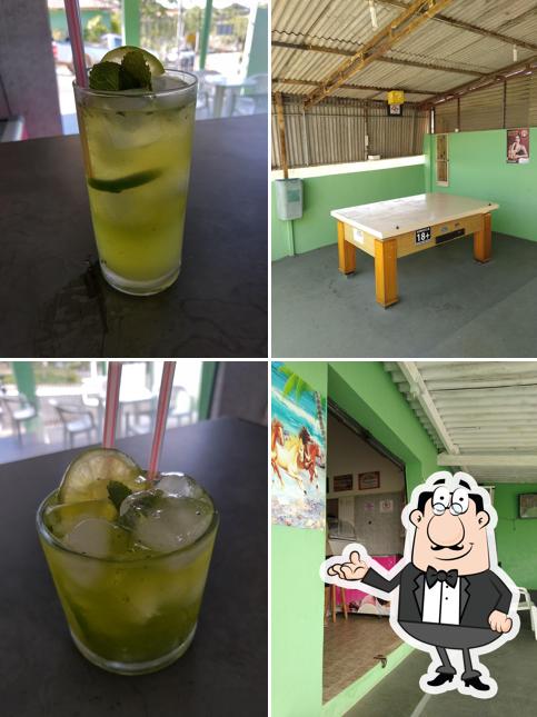 O interior do Bar e lanchonete planalto