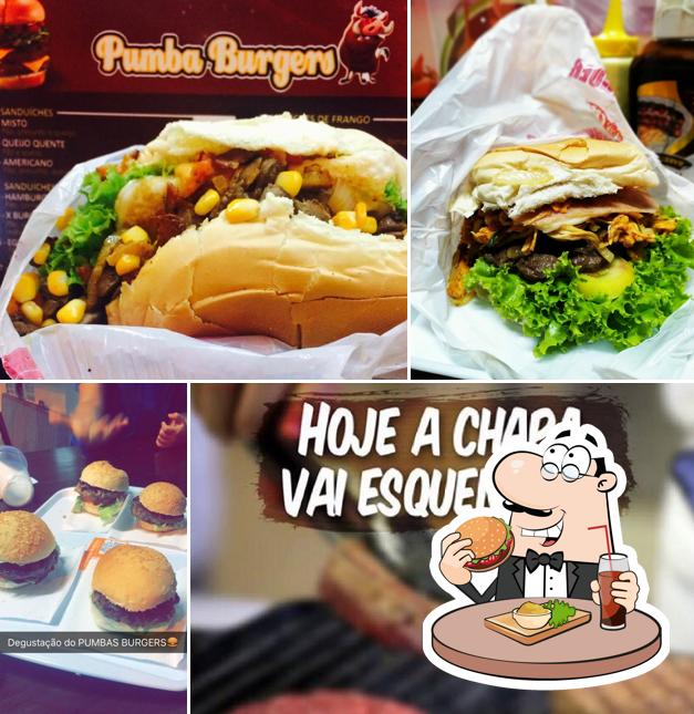 Hambúrguer em Pumba Burguer Lanches