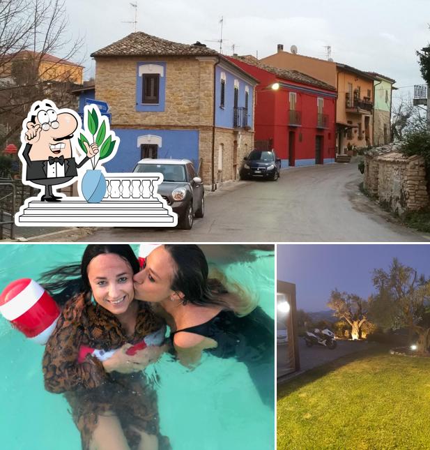 Gli esterni di Villa Nerina