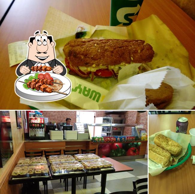 O Subway se destaca pelo comida e interior