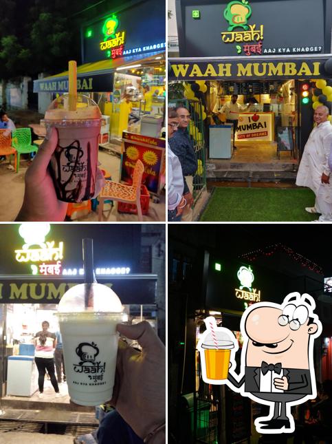 Enjoy a beverage at Waah! Mumbai