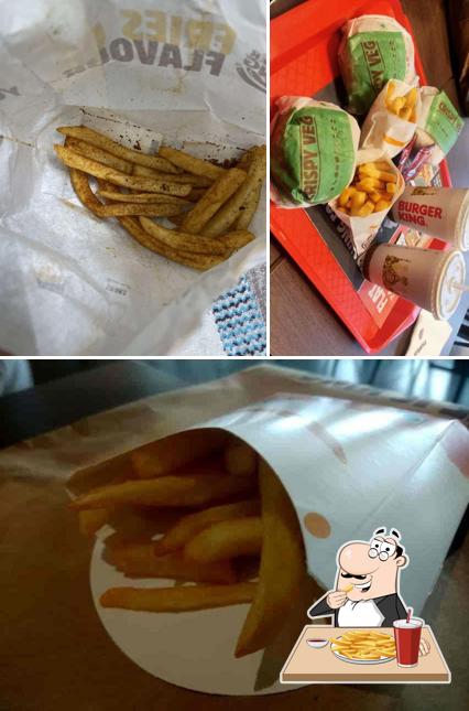 Try out French-fried potatoes at Burger king