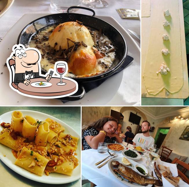 Platti al Ristorante Il Castello