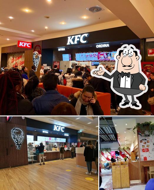 Dai un'occhiata agli interni di KFC