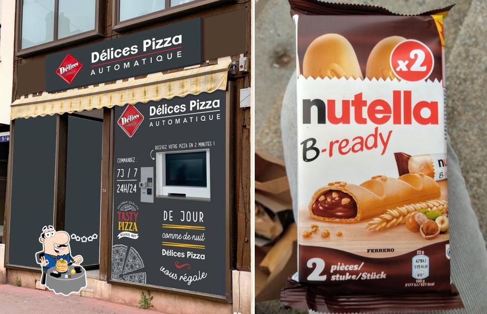 Nourriture à Distributeur de pizzas chez DELICES PIZZA