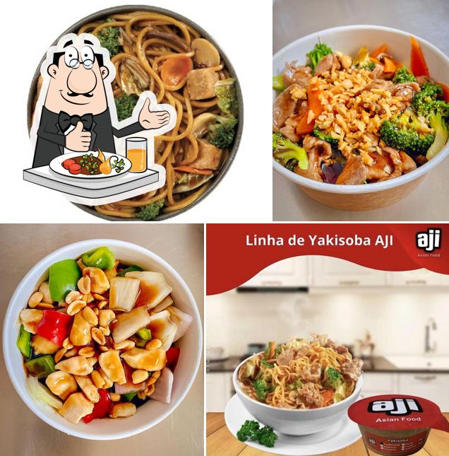 Comida em YAKI ITA CULINÁRIA JAPONESA