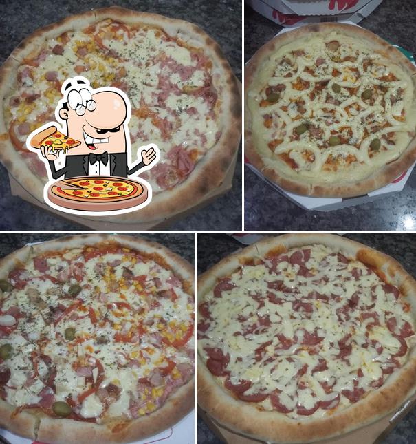 Experimente diferentes tipos de pizza