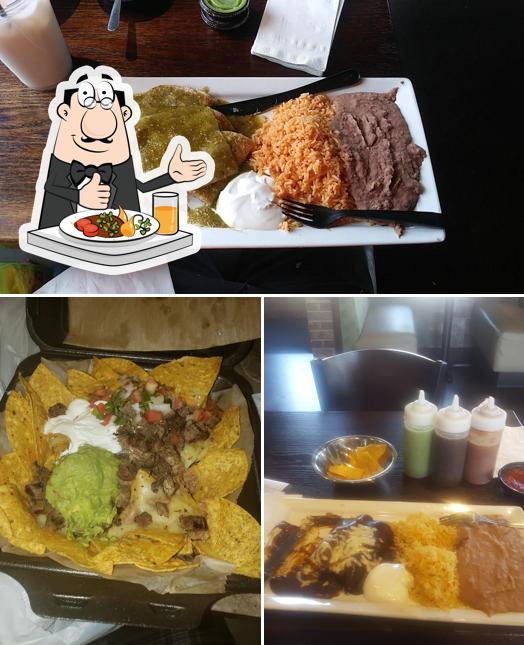 Meals at Burrito Parrilla Mexicana - GH