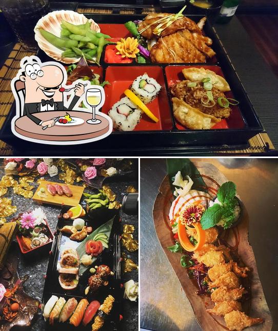 Блюда в "Oshibori Authentic Japanese Restaurant"