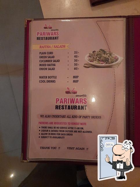 Look at the picture of Pariwars Multi Cuisine Restaurant