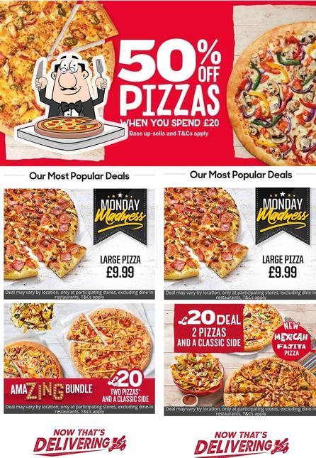 Pick pizza at Pizza hut Cheadle Hulme