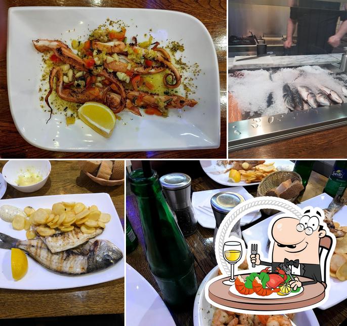 Bestellt Meeresfrüchte bei Istanbul Fisch Grill