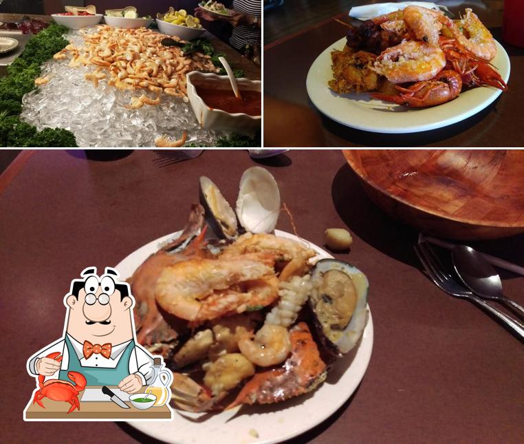 Try out seafood at Ruby Buffet