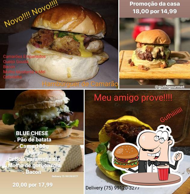 Consiga um hambúrguer no Burger and Beer